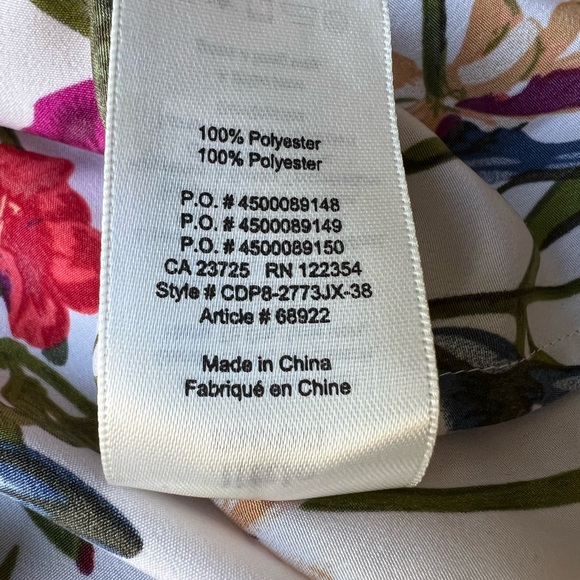 Aritzia Floral Little Moon Button Down Blouse Size XS - Picture 11 of 13